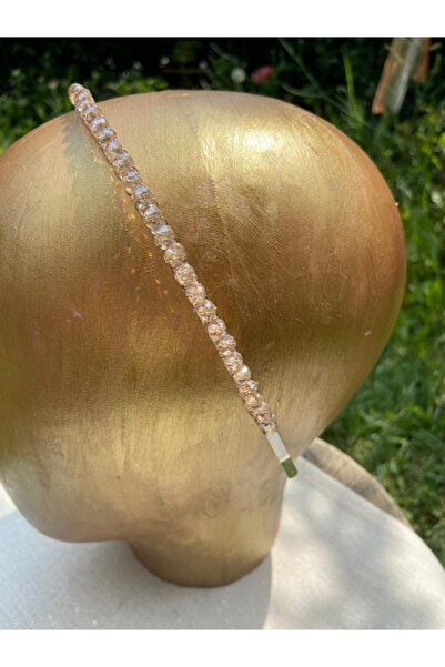 Pearly Handmade Χρυσό Κρυστάλλινο Στέμμα