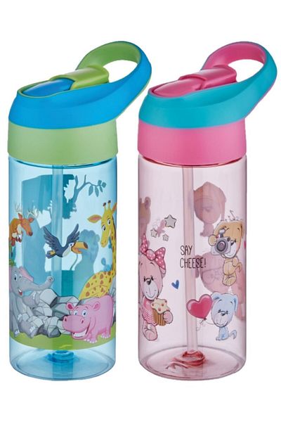 Vagonlife Tritan Thick Straw School Water Bottle