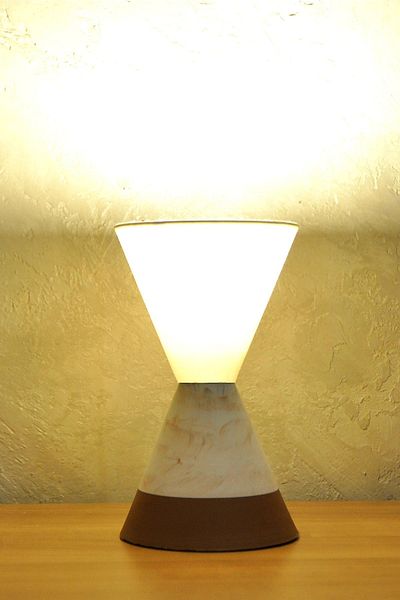 Qdec Modern Design Mito Lampshade Brown White