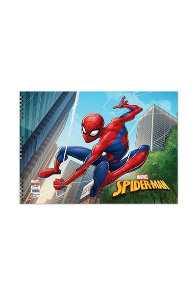 KESKİN COLOR Caiet de Imagini Spiderman 25 X 35 Cm. 15 de coli - Spiderman care împrejmește rețele