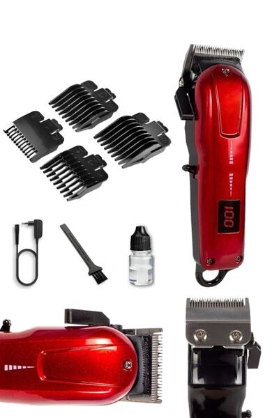 yopigo Krp-1907 Profesyonel Saç Sakal Kesme Tıraş Makinesi Turbo Erkek Bakım ...