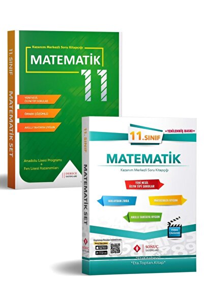Sonuç Yayınları Sonuç & Derece 11. Sınıf Matematik 2'li Modüler Set Yeni 2021