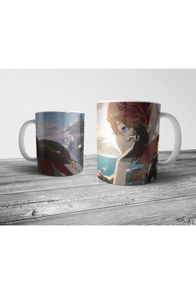 Pixxa Tartaglia Genshin Impact Mug Cup Model 2