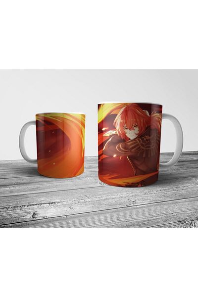 Pixxa Diluc Genshin Impact Mug Cup Model 2