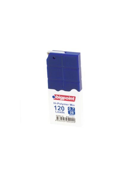 Bigpoint Dark Blue 2B Pen Tip 0.7mm - 120Pcs Tube, Box of 12