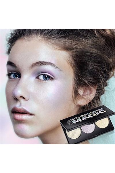 Pastel Illuminating Palette - Profashion Holographic Magic Palette8690644091001