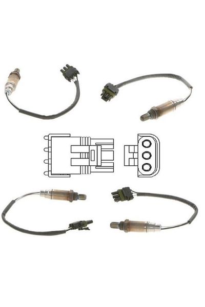 Apex OXYGEN SENSOR for Renault Clio 1.2 1.4 1.8 (90 98) Megane 1.4 1.6i (96 99) R19 1.4 1.7 1.8 (88 92) R21