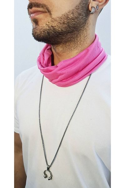 Boldy Solid Colored Buff Bandana - Neck Collar - Hair Band - Mask 1 PC