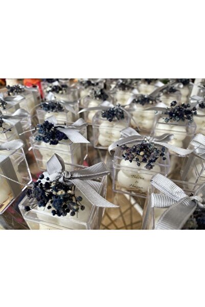 gazelorg Hediyelik Mika Mumluk Söz Nişan Hediyeliği Nikah Şekeri (20 ADET)