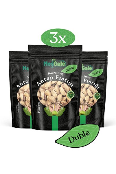 Meşgale Tuzlu Kavrulmuş Antep Fıstığı (duble) 3x1=3 kg