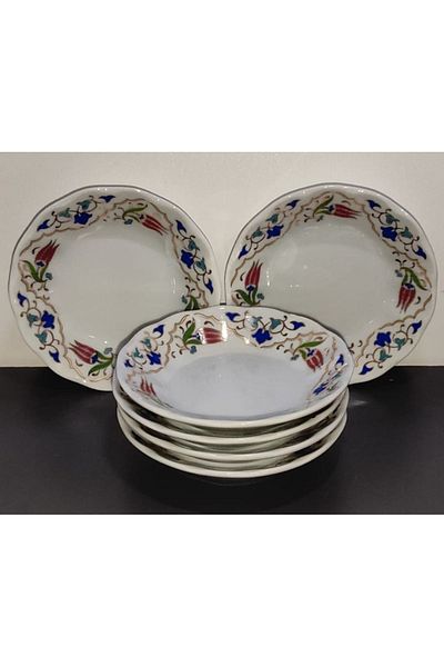 Porland PORCELAIN 12 CM LALENASE 12-Piece Tea Plate