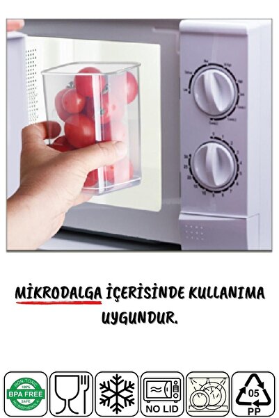 Nandy Home White X8 Storage Set of 24 - Unbreakable Square, Labeled, 1.75/1.2/0.5 Lt