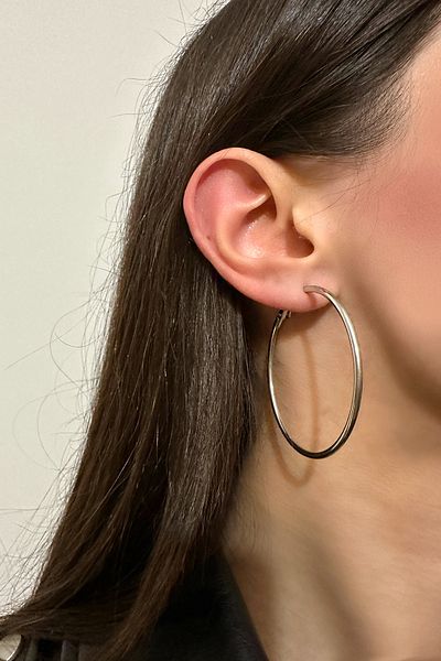 Okko Store Steel Hoop Earrings