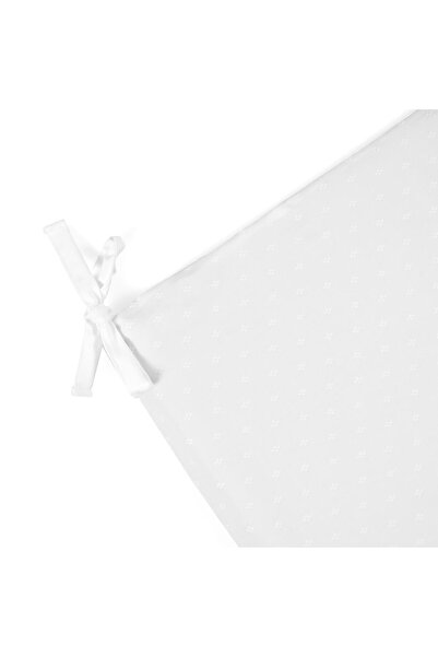 Vanelli Home Krem Renk Bağcıklı Kare Sandalye Minderi