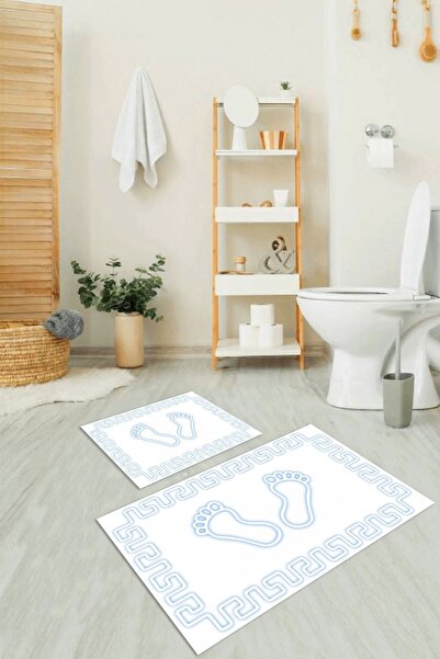 Napoli Home Digitalna štampa komad Protivklizno Perivo set za toalet sa dvost...