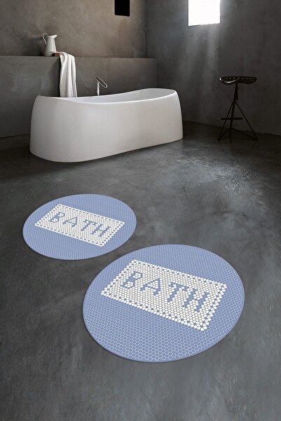 Napoli Home Цифрово отпечатан неплъзгащ се подложка, подходящ за измиване, кр...