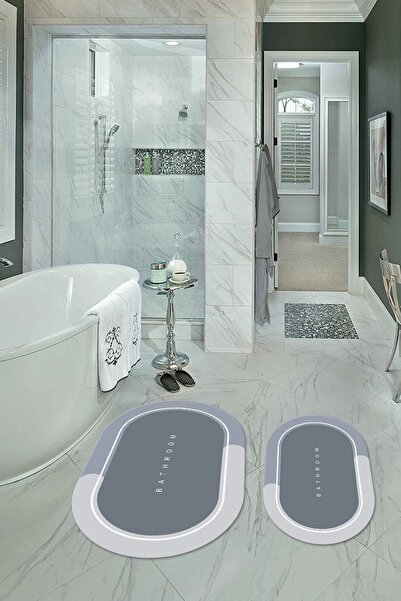 Napoli Home Set de toaletă oval pentru baie, lavabil, anti-alunecare, digital...