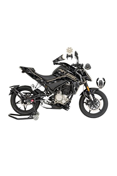 Run Grafik Shop Cfmoto Nk250 2018-2022 Model Kamuflaj Full Sticker Set