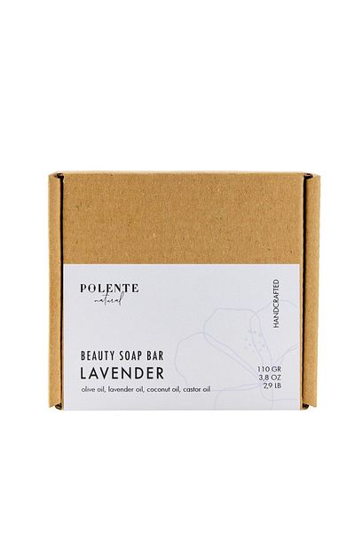 Polente Natural Lavender Soap - 110 GR Anti-Acne Face Care