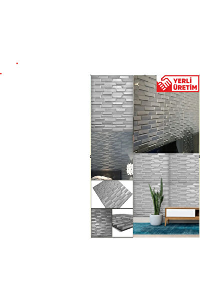 UKAB 50x35 Cm 0,17 M² Kendinden Yapışkanlı Duvar Kağıdı Esnek Köpük Paneli 3d...