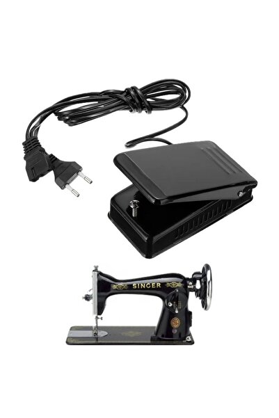 SİNGER Dikiş Makinesi Motor Pedalı (ESKİ MAKİNELER İÇİN)