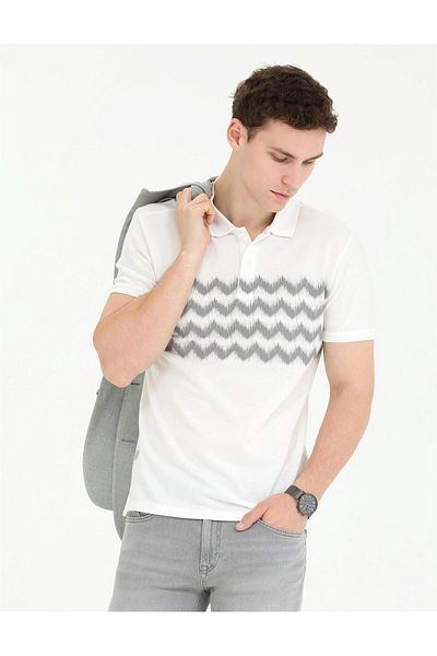 Pierre Cardin Μπλουζάκι Slim Fit Cut