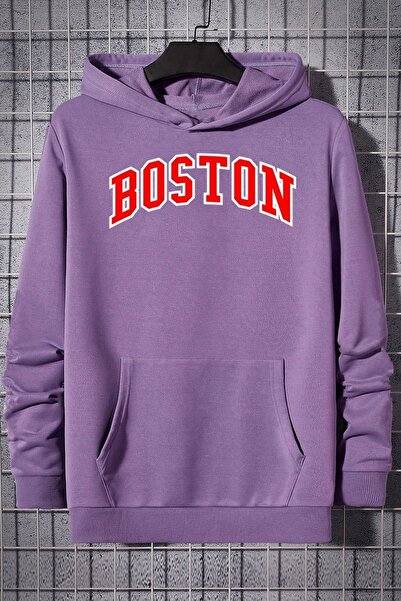 trendypassion Hanorac unisex cu imprimeu Boston
