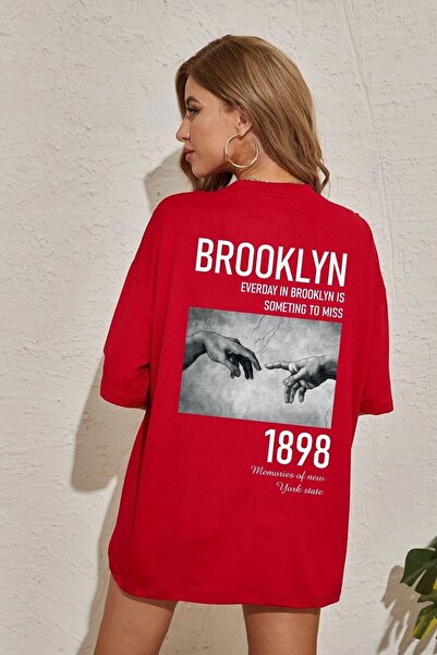 trendypassion Tricou unisex cu imprimeu Brooklyn 1898