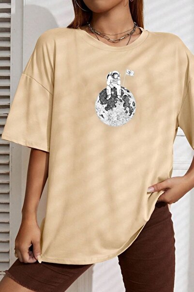 trendypassion Μπλουζάκι Unisex Astronaut Printed