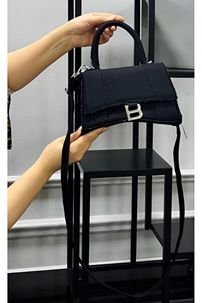 bundle island Geantă de mână și de umăr din denim pentru femei - Design elegant