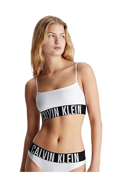 Calvin Klein Beyaz Bralet