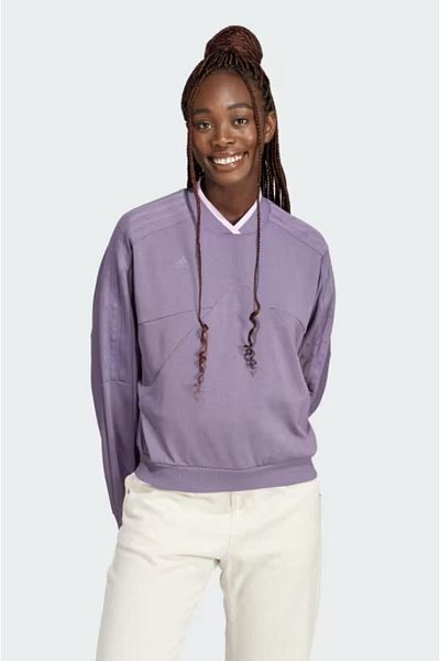 adidas TİRO Women's Purple Sweatshirt