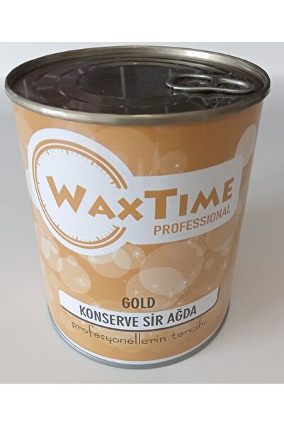 waxtime Professional Konserve Sir Ağda GOLD 800 ml.