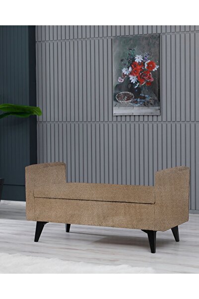 Meşe Home Toffet Bazalı Değiştirilebilir Kollu Süngerli Yüksek Plastik Ayaklı...