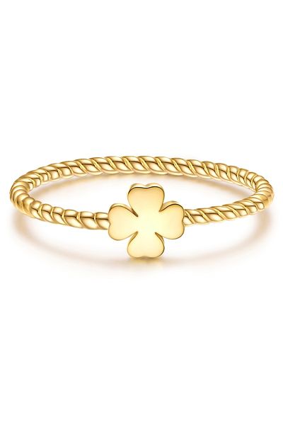 Glanzstücke München Silberring Ring Sterling Silber gelbgold