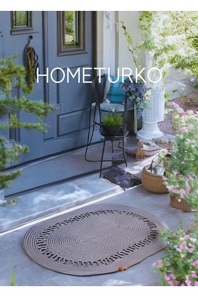 HomeTurko Jute, Patterned Doorstep, Doormat, Bathroom Mat, Balcony Mat / Gift, Houseware.