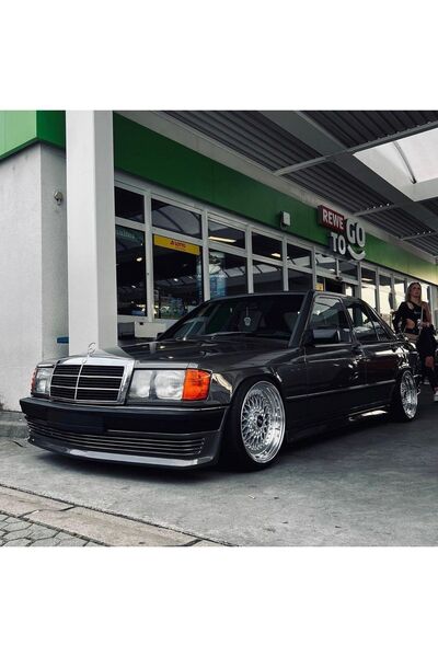 PRİMEAUTOGARAJ Mercedes W201 190 Ön Tampon Eki Astarlı
