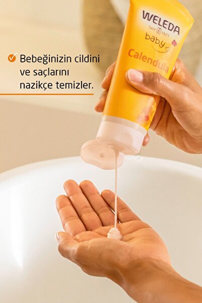 Weleda Baby Calendula Saç Ve Vücut Şampuanı 2 X 200ml