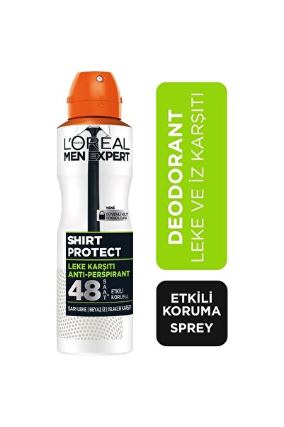 L'Oreal Paris Loreal Paris Expert Shirt Protect Anti Perspirant Deodorant 150 ml X 3 Adet
