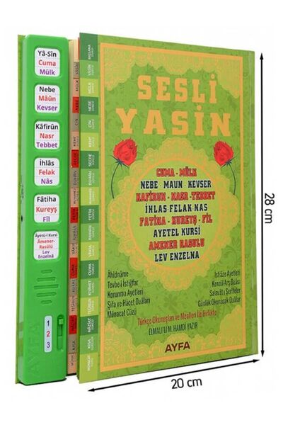 Ayfa Basın Yayın Sesli Yasin Ve Kısa Sureler Yeşil
