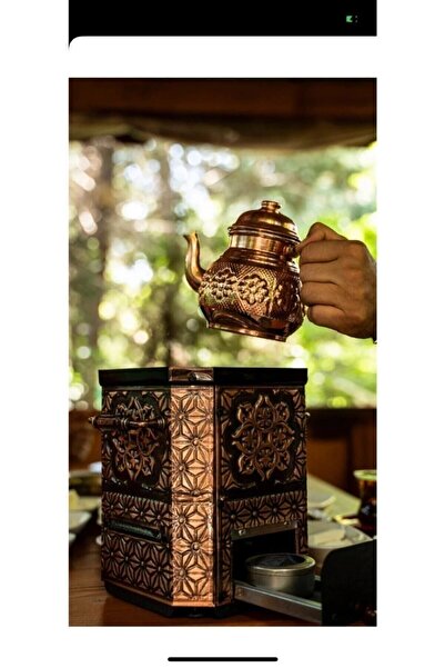 Nikadu Bakır Jelli Semaver (DEMLİK DAHİLDİR)