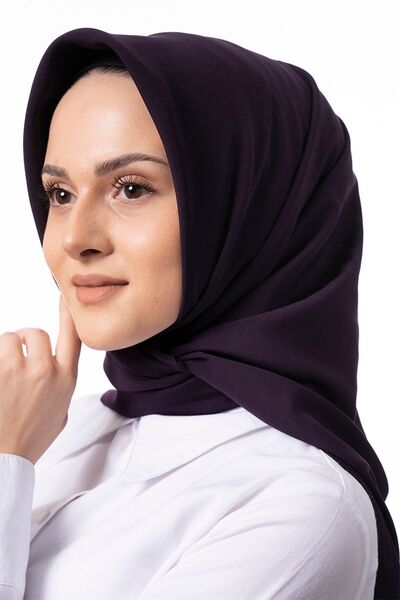 Kadınbona Eșarfă din mătase Medina 100% de lux importată Prune