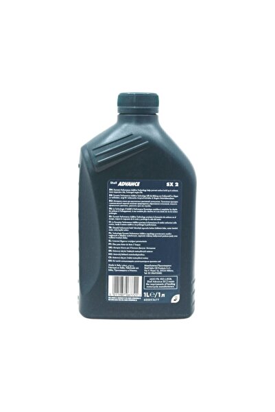 SHELL 2t Sx 1 Lt 2 Zamanlı Mineral Motosiklet Yağı