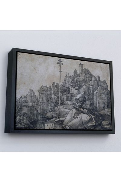 Harita Sepeti Albrecht Durer în cadru - Pictură Mare Sfântul Antoniu-7122