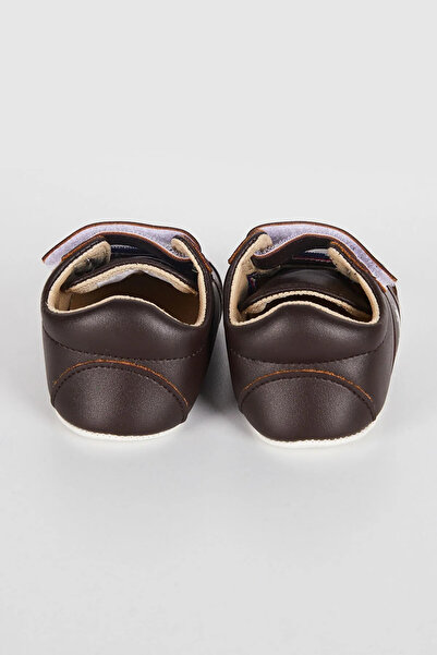 U.S. Polo Assn. Brown baby boy shoes