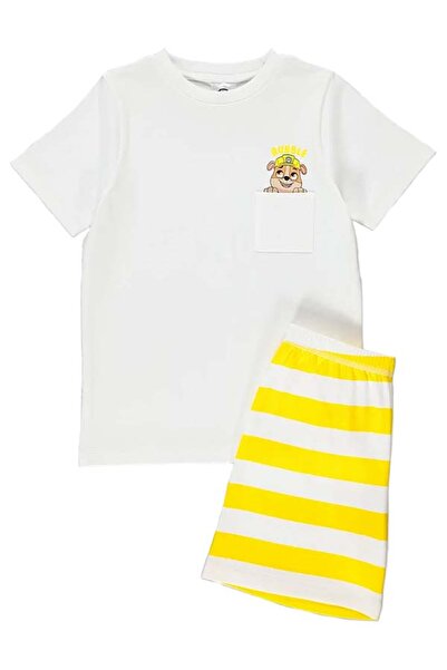 Babies Design Store Paw Patrol Rubble Erkek Çocuk Şortlu Takım