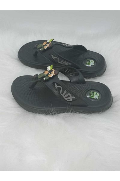 AkınalBellaa Flip-flops negri pentru băiat