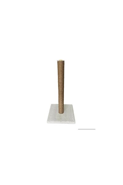 Glipet 70 Cm White Daisy Scratching Unit - With Jute Rope