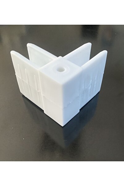 Tusem 20*40 Fly Screen Corner Mount - 8 Pieces - Right Door Connector - 6 Months - Hard Plastic