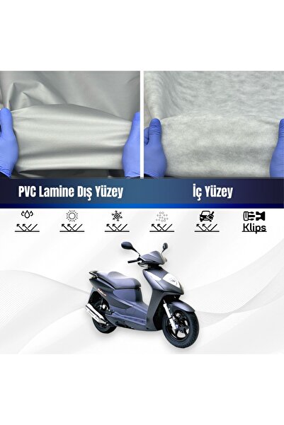 ULTRASHOP HONDA DİO DYLAN 150 SU GEÇİRMEZ MOTOSİKLET BRANDA 4 MEVSİME UYGUN MOTOR BRANDASI